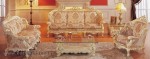 Sofa Ukiran Jepara Duco Putih Kode ( KKS 993 )