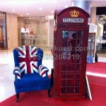 Kursi Wing Chair dan Lemari Telephone