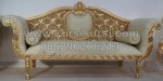 Royal Wedding Sofa Ornet Cream and Gold KKW 379